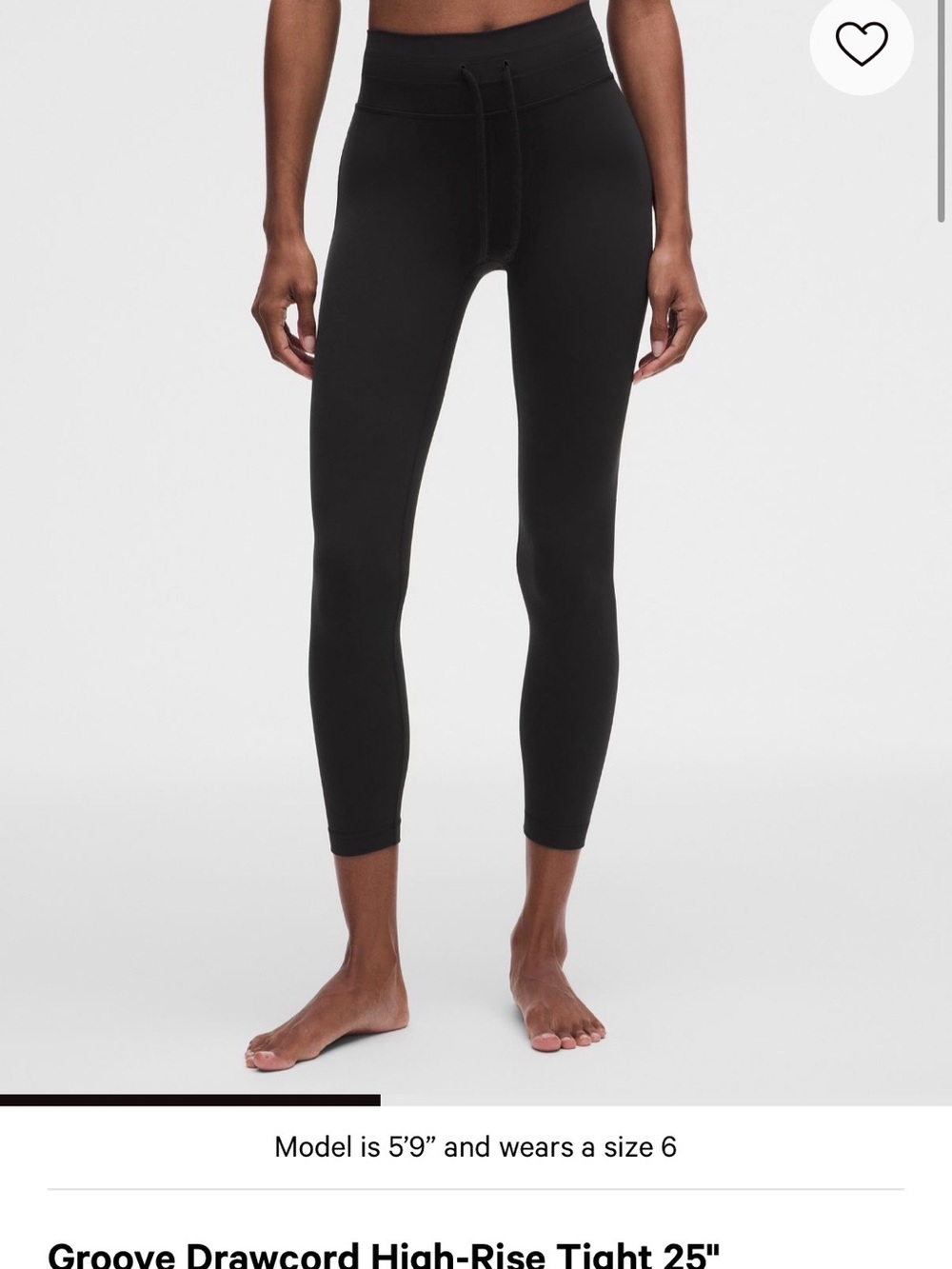 Lemon Black Girls' Performance High-Waist Leggings